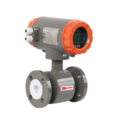 0.5% accuracy ta electrode rs485 magnetic flow meter